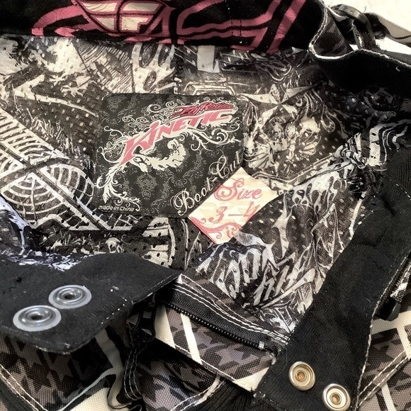 FLY Motocross Racing Kinetic Pants. Size 3/4 - Picture 5 of 6